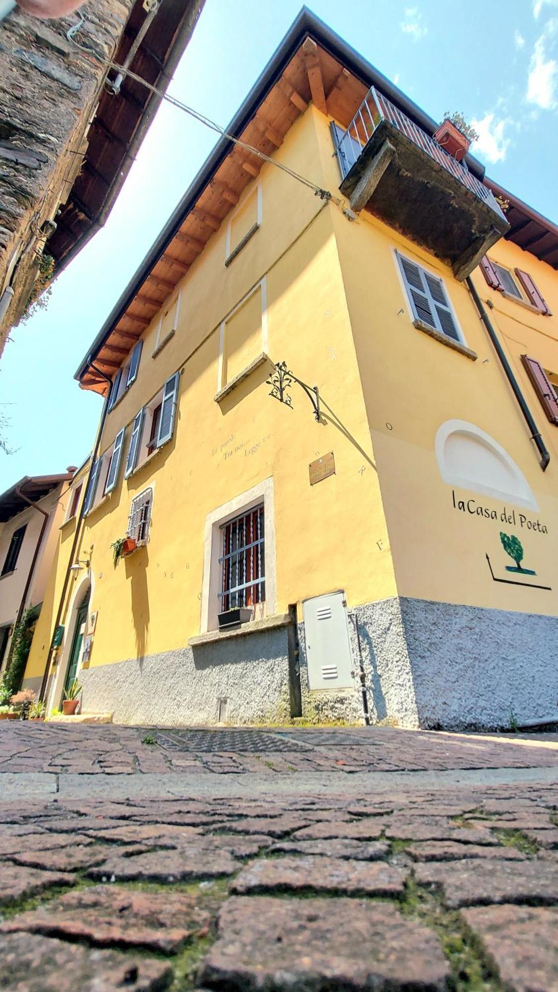 Bed and Breakfast La Casa Del Poeta Dervio Exterior foto